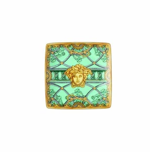 VERSACE BY ROSENTHAL, ALEMANIA "LA SCALA DEL PALAZZO" PLATO CANAPE, 4 3/4 PULGADAS - Imagen 1 de 2