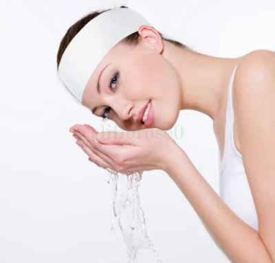 New Arrivals Disposable Headband Makeup Spa Elastic Nonwoven White Hair Bands AU - image 1 of 4