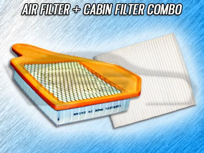 AIR FILTER CABIN FILTER COMBO FOR 2011 2012 2013 2014 VOLKSWAGEN ROUTAN 3.6L - Image 1 of 2