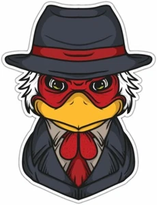 Chicken Rooster Mafia Gangster Car Bumper Window Sticker Decal 3.5"X5" - Picture 1 of 1
