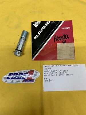 VESRAH HONDA Oil Filter Bolt (15420-415-000) CB450, CX500, CM400  VF-1003 - Image 1 of 4