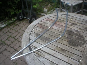 1972 Jaguar XJ-6 roof chrome gutter trim-fits Jaguar XJ-6/12 MK1 (1968 to 73) - Picture 1 of 9