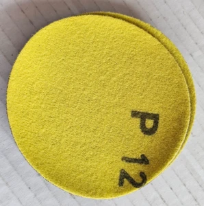 Hermes Abrasive Discs 3.3/8 Inch Velvet Backed Code 31717 with Box RB-317-PX - Picture 1 of 7