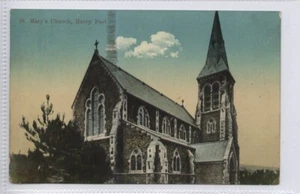 (KLj7218) Iglesia de Santa María, puerto Burry, Carmarthenshire, Gales 1913 - Imagen 1 de 4