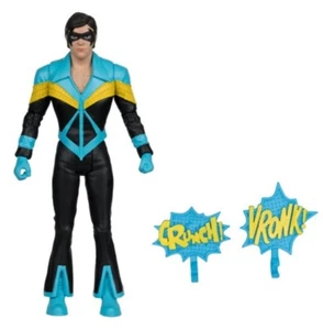 FIGURA DE ACCIÓN NIGHTWING DICK GRAYSON McFarlane DC Retro: Batman 66 Wave 10 - Imagen 1 de 9