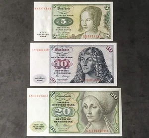 💎🍄 35 D-Mark DM Deutsche Mark Scheine 💥💥 Banknoten der Serie "BBk I/Ia" 🍄💎 - Bild 1 von 7