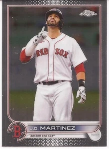 2022 TOPPS CHROME BASE SET - # 67 - J.D. MARTINEZ - BOSTON RED SOX - Picture 1 of 1