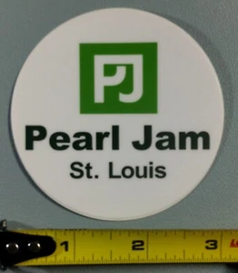 Pearl Jam Decal Sticker Slap 3" Cincinnati - Picture 1 of 1