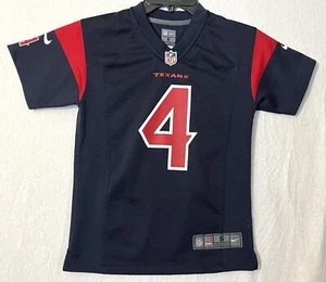 Maglia Houston Texans DeShaun Watson NFL On Field Nike giovane piccola 8 - Foto 1 di 3