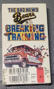BRAND NEW Bad News Bears Breaking Training (VHS, 1989) RARE SEALED Watermarks - Picture 1 of 10