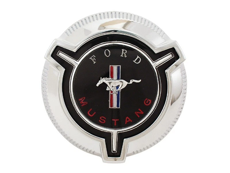 Tapa de combustible de gasolina Mustang estándar 1967 con cable - Scott Drake Foto 1 de 1