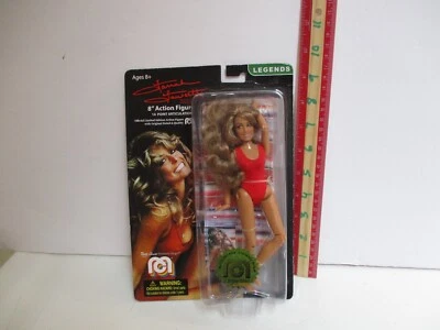 Figura de acción de colección Farrah Fawcett Charlie's Angel Legends 8" con paquete Foto 1 de 4