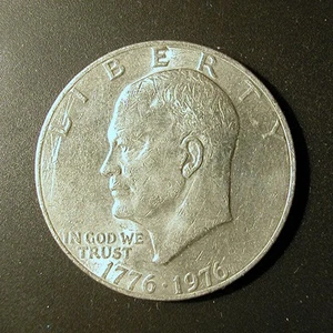 1976 Eisenhower Dollar - EXTRA-FINE+ - Picture 1 of 2