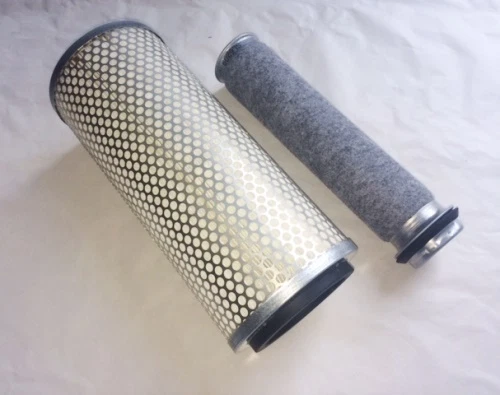 2x Filter Filtre Filtro Luft air für Renault Traktor R490S R490 Motor MWM - Bild 1 von 1