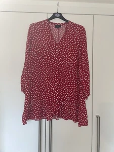 kaftan Dress top Size L/XL 14/16 - Picture 1 of 7