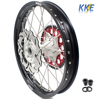 Ruedas traseras fundidas KKE 18" para Honda CR125R 1995-1997 CR250R 1996 CR500R 1996-2001 Foto 1 de 4