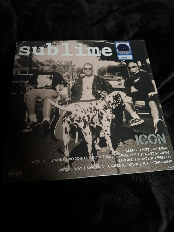 Sublime  Icon LP Album Oceania Blue Color Vinyl Walmart Exclusive Sealed Limited - Image 1 of 3
