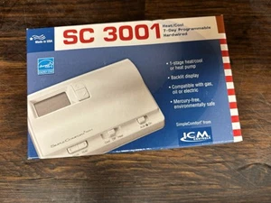 ICM Controls SC3001 7 days programmable Programable Electronic Thermostat NEW - Picture 1 of 4