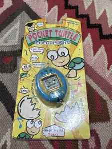 POCKET TURTLE Virtual Pet - Blue Shell - Tamagotchi type pet Original Packing - Picture 1 of 5