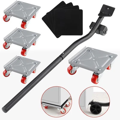 Transportroller Set Möbelheber Umzughelfer 360° Drehbar Möbelrollen Möbelrücker - Bild 1 von 4