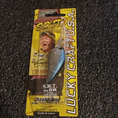 Lucky Craft Skeet Reese "SKT Mini DR" # Aurora Black 2" 50mm 3/8 oz 9,8g - Bild 1 von 4