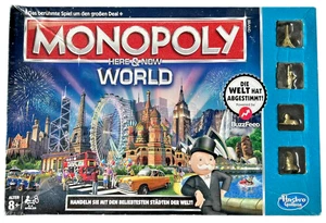 Monopoly Here and Now World - Das berühmte Spiel um den großen Deal Brettspiel - Bild 1 von 11