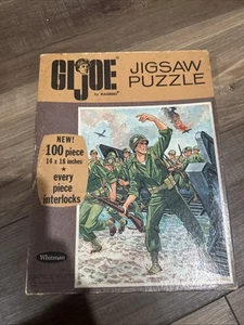 Vintage 1965 GI JOE 100 Piece Jigsaw Puzzle by Whitman - Complete - Picture 1 of 7