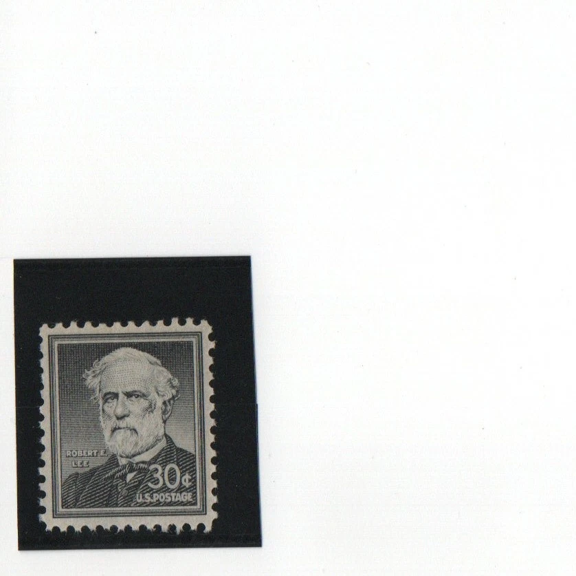 Estampillas de Estados Unidos Sc#1049 1955 30 centavos Robert E Lee serie MNH Liberty Foto 1 de 1