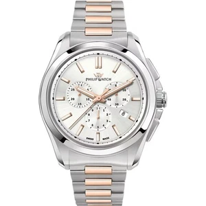 Herrenuhr PHILIP WATCH AMALFI R8273618005 Chrono Stahl Bicolor SWISS MADE - Bild 1 von 5