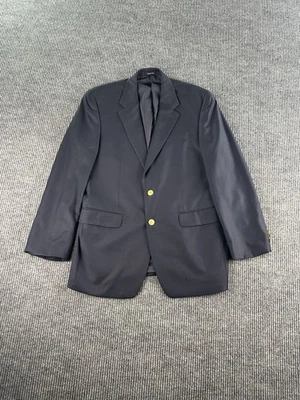 Lauren Ralph Lauren Blazer 39R Men's Navy Wool Gold Buttons Classic Sport Coat - Image 1 of 4