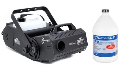 Chauvet HURRICANE H-1800 FLEX Fog / Smoke Machine H1800+Gallon of Fog Juice - Image 1 of 4
