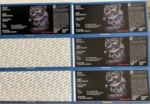 Ghost - Skeletour Tour 2025 Ticket - Hannover - Front of Stage - 4 St. vorh. - Bild 1 von 1