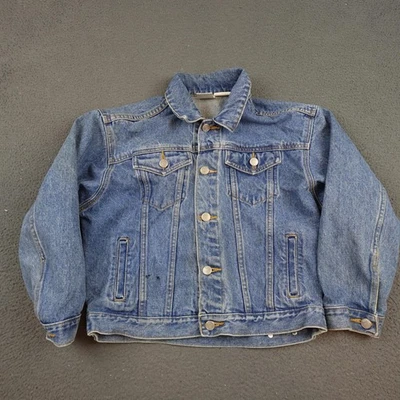 Куртка молодежная Disney Store большая синяя джинсовая Mickey Minnie Donald Goofy Pluto - Изображение 1 из 4