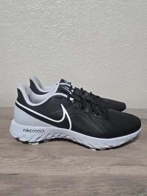 Zapato de golf Nike React Infinity Pro para hombre, talla 8,5 EE. UU. - blanco y negro Foto 1 de 4