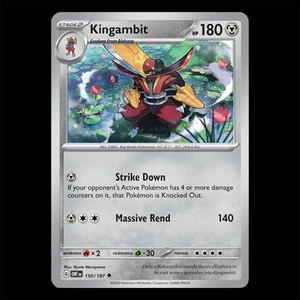Kingambit 150/197 - Obsidian Flames Pokemon Card - Picture 1 of 1