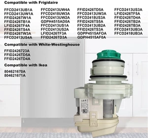 5304519906 Motor- und Pumpenaggregat für Electrolux Frigidaire Geschirrspüler IKEA - Bild 1 von 6