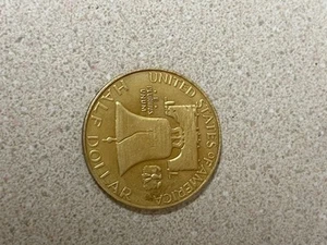 Gold 1956 Franklin Half Dollar - Picture 1 of 2