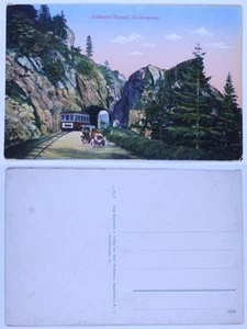 Vintage Postcard: Schlucht-Tunnel, Hochwogesen, Germany - Colorful Tunnel Scene - Picture 1 of 1