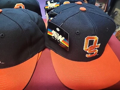 Lote de 9 chapéus de beisebol OSU Cowboys ajustados Oklahoma State University anos 90 - Imagem 1 de 4