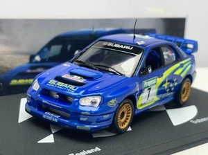 #7 Subaru Impreza WRC 2003 Rally New Zealand Solberg Mills 1/43 Diecast Car IXO - Picture 1 of 12