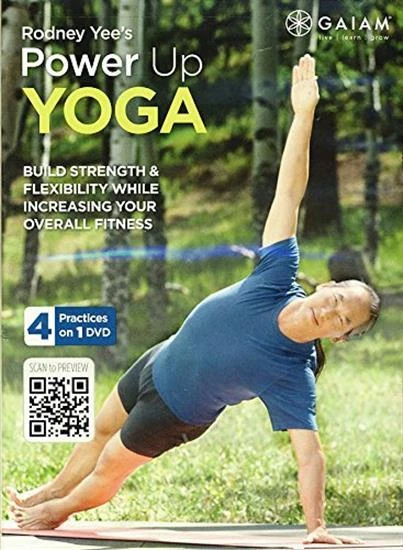 Power Up Yoga (Rodney Yee) (4 workouts) - DVD -  Very Good - - -  -  -  -  Disc - Image 1 of 1