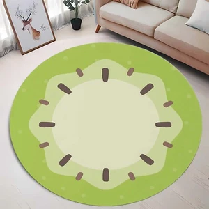 Kiwi Rug Playroom Rug, Cute Fruit Decoration, Playroom Decor, Fruit Decor, Cute - Picture 1 of 12