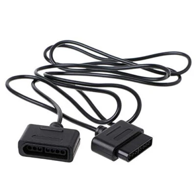EXTENSION CABLE FOR SUPER NINTENDO SNES SUPER FAMICOM SFC CONTROLLER 1.8M - Image 1 of 4