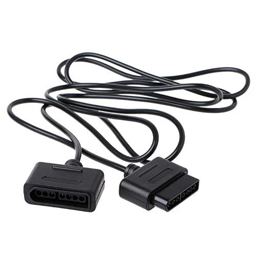 EXTENSION CABLE FOR SUPER NINTENDO SNES SUPER FAMICOM SFC CONTROLLER 1.8M - Image 1 of 4
