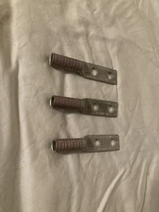 3 - Burndy crimp terminals Pink 348/12 5/16" Hole Lugs YAV25L2TC516E2 1C103113 - Picture 1 of 1