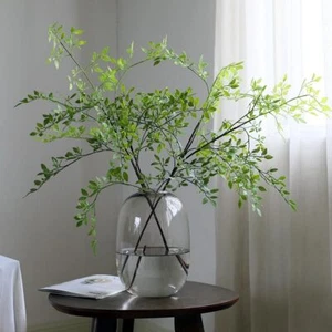 2Pcs Artificial Greens Branches for Vase 41" Faux Nandia Fake Plants Tree Bra... - Picture 1 of 8