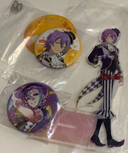 Kamishiro Rui Lucky Lottery Project Sekai Movie Acrylic Stand & Badge / Case Set - Picture 1 of 7