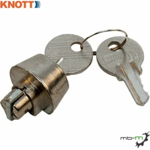 Blokada wtykowa do KNOTT K14, KK14, KQ14 i K7,5 zabezpieczenie przed kradzieżą przyczepa samochód osobowy - Zdjęcie 1 z 2