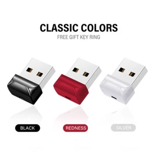 Mini USB Stick 2.0 16GB 64GB 32GB 4GB 2GB Memory Stick USB Flash Drive Pen Drive - Afbeelding 1 van 14