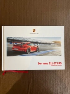 Porsche 991 GT3 RS sales book in german - Picture 1 of 4